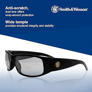 Amazon.com: Smith & Wesson® Elite™ Safety Glasses (21306